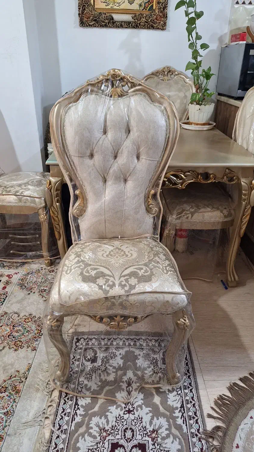 میز ناهارخوری ۴ نفره|میز و صندلی غذاخوری|گرگان, |دیوار