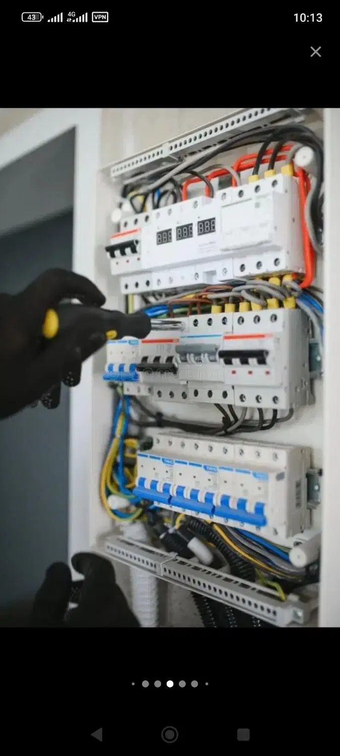 برقکاری و خرده کاری|خدمات پیشه و مهارت|کاشان, صنعت|دیوار