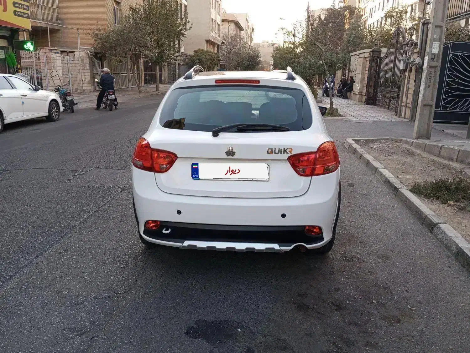 کوییک R مدل 99 کم کارکرد سفید مشکی|خودرو سواری و وانت|گلستان (تهران), |دیوار