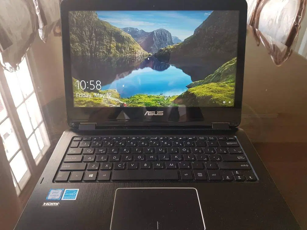 لپ تاپ ASUS X360 با قابلیت تبلت شدن و صفحه لمسی|رایانه همراه|مشهد, کوثر|دیوار