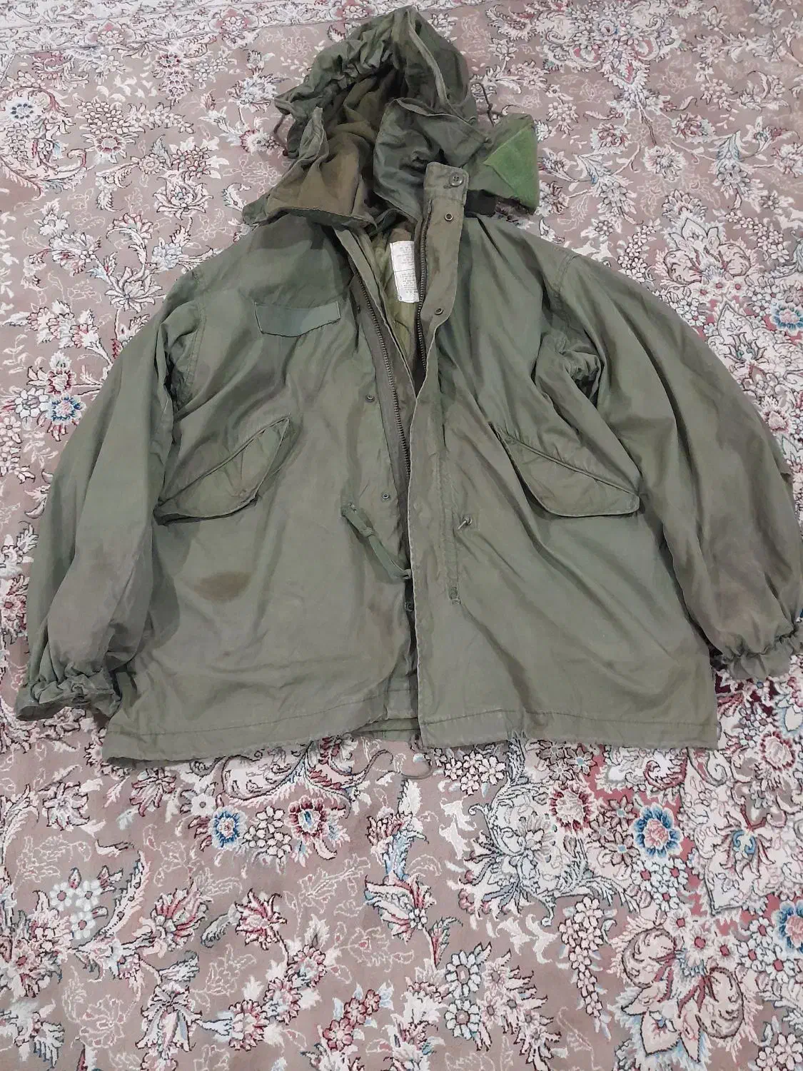 اورکت امریکایی نظامی در حد نو سایز لارژ|لباس|بندر انزلی, متروپل|دیوار