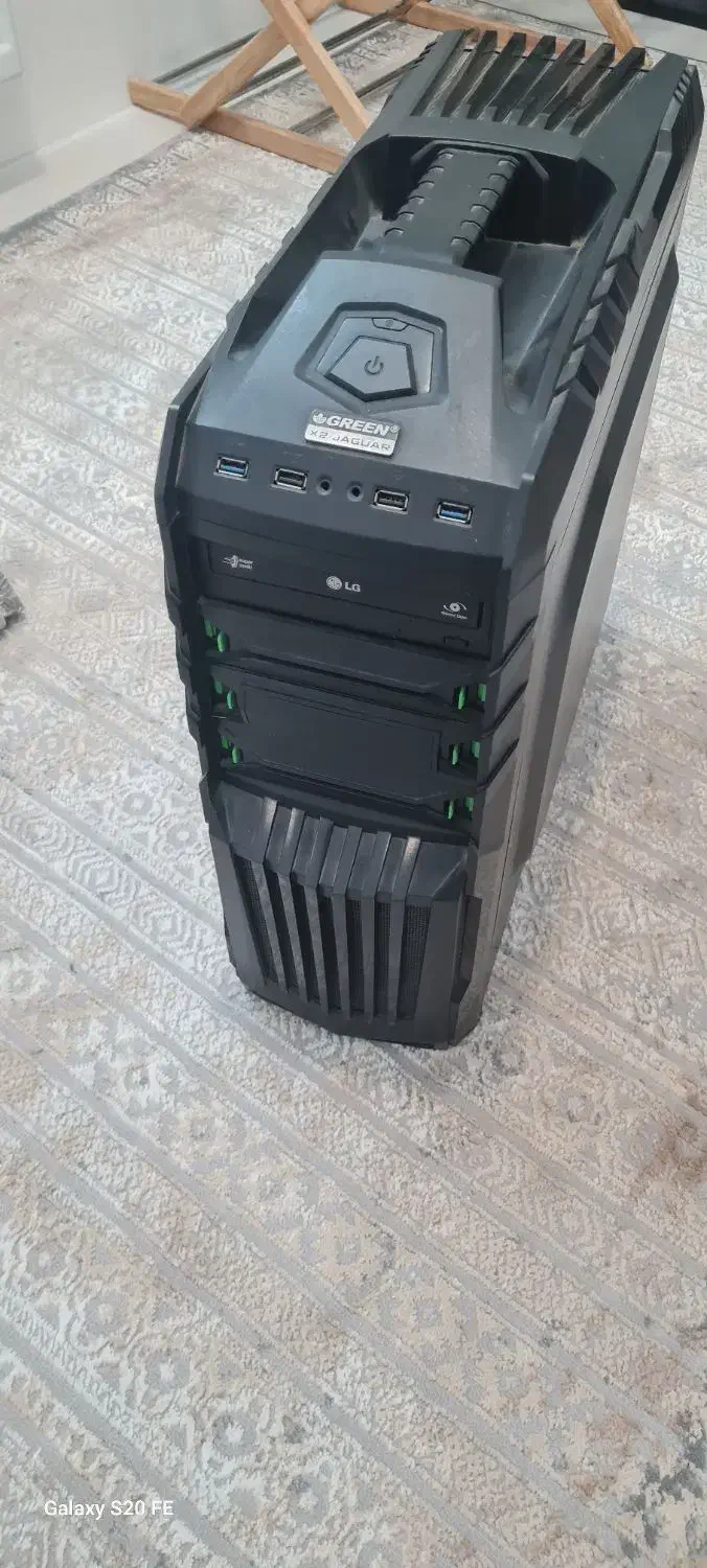 کیس گرین x2 jagvar|قطعات و لوازم جانبی رایانه|مشهد, ایثارگران|دیوار