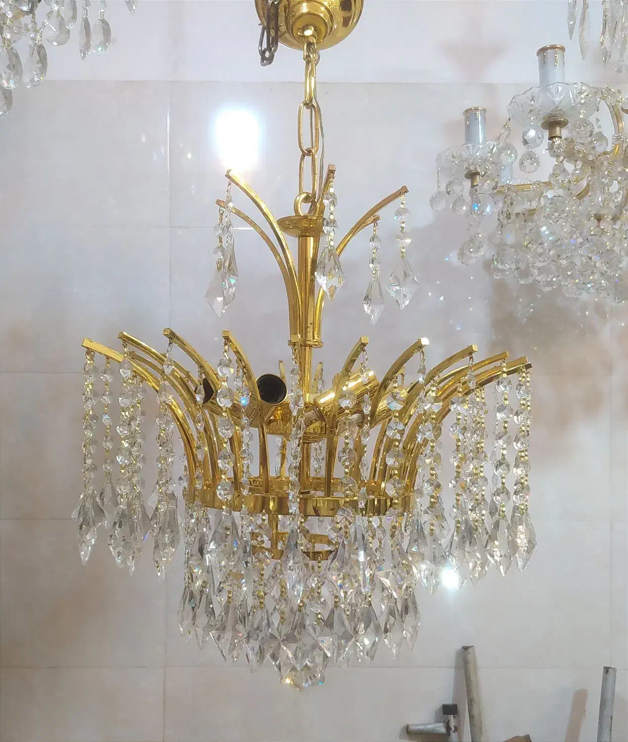 لوستر جفت و تک(تعمیر لوستر)|لوستر و چراغ آویز|تبریز, |دیوار