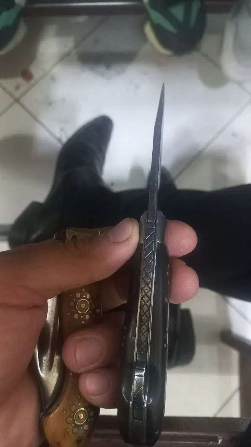 چاقوی مختار جنگی|کلکسیون اشیاء عتیقه|خوی, |دیوار