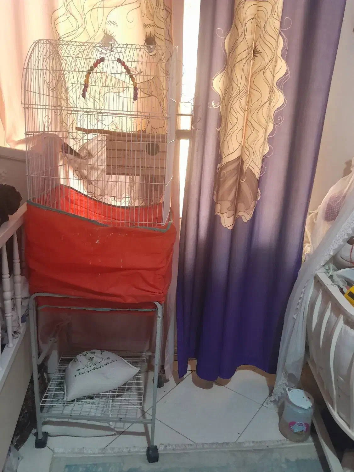 قفس وپایه|لوازم جانبی حیوانات|کرج, کیانمهر|دیوار