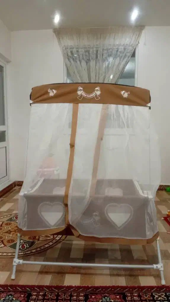 گهواره سالم نو|اسباب و اثاث بچه|رشت, نخودچر|دیوار