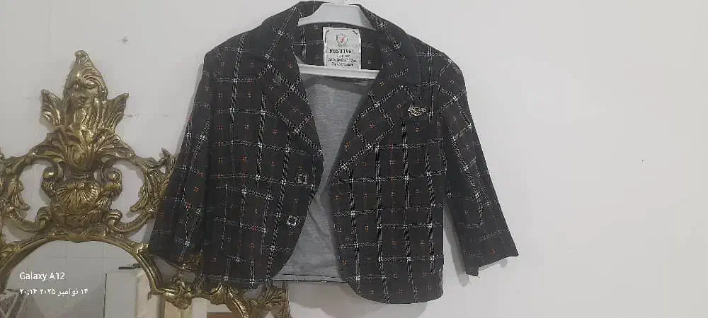 کت تک پسرانه چهار خانه|کفش و لباس بچه|خرمآباد, |دیوار