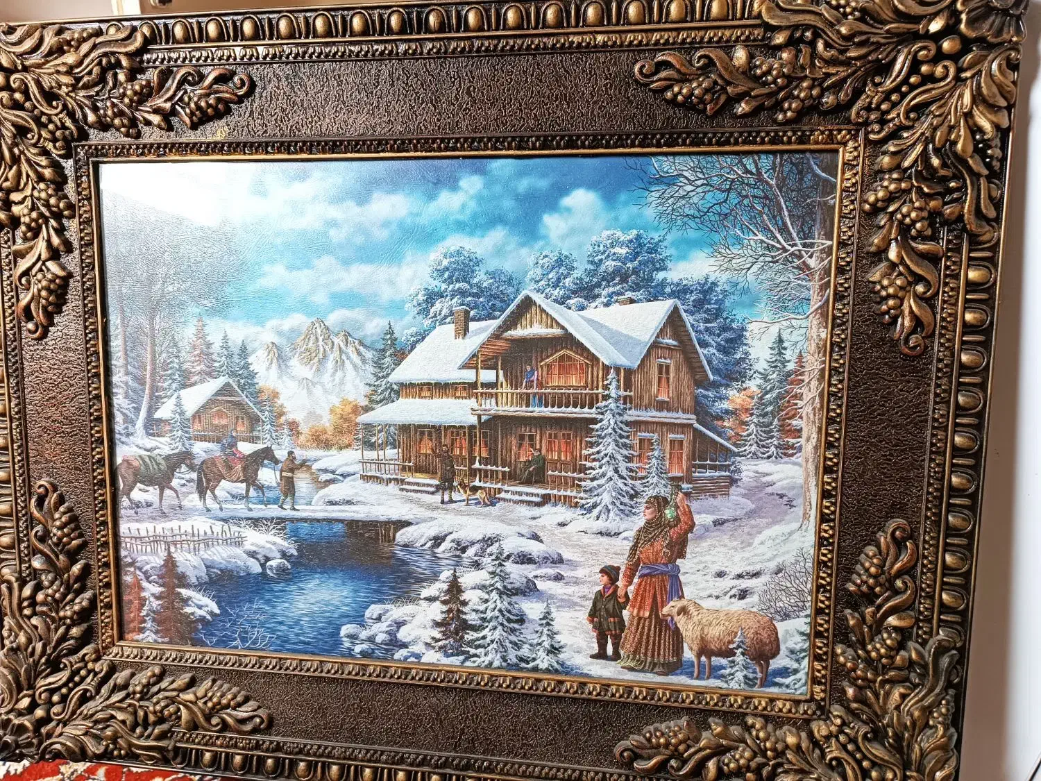 تابلو فرش|تابلو فرش|تاکستان, |دیوار