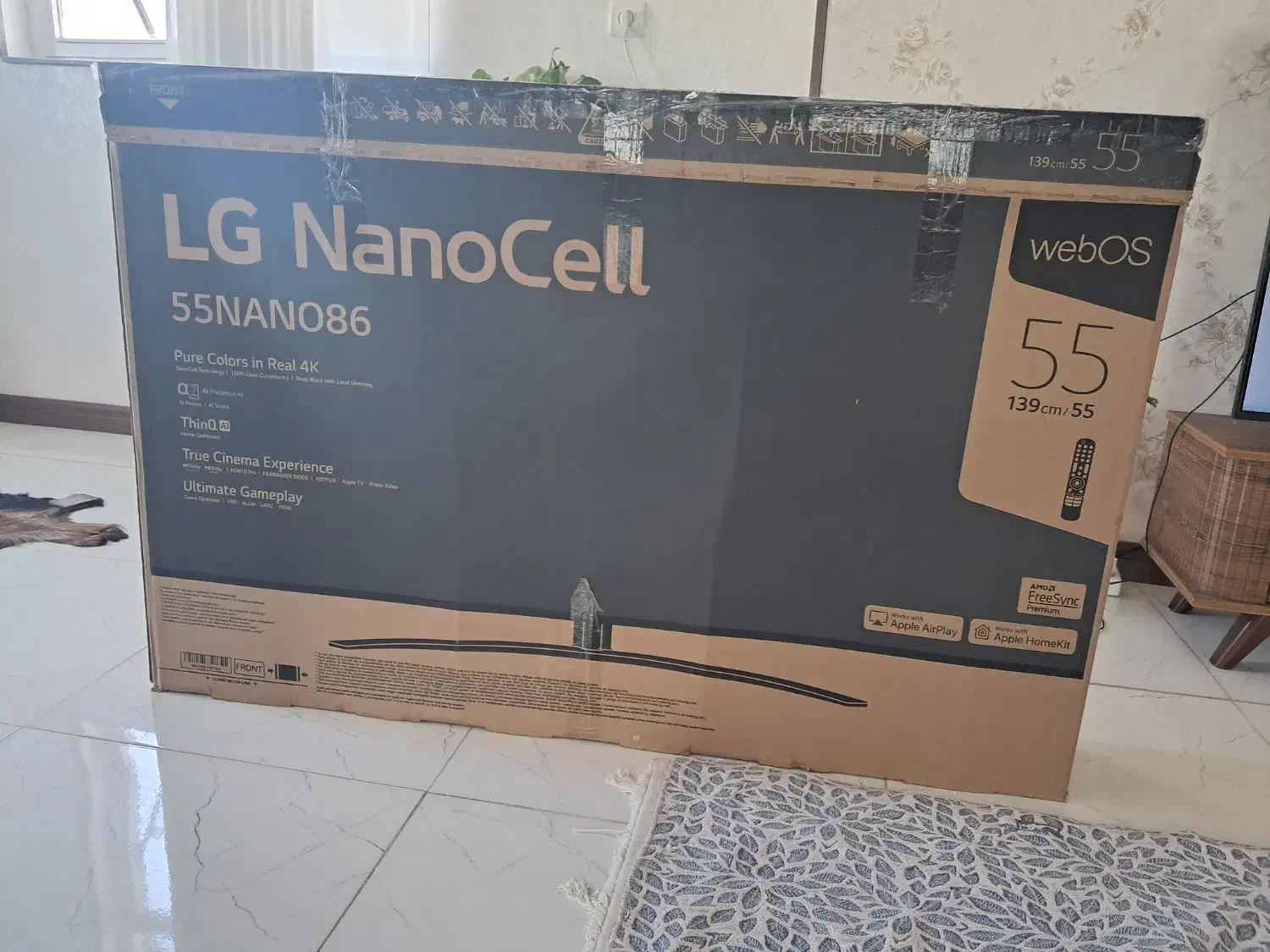 تلوزیون ال جی|تلویزیون و پروژکتور|همدان, |دیوار