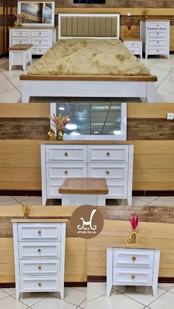 بازار بزرگ مبل ملل شعبه میناب سرویس خواب تدی|تخت و سرویس خواب|میناب, |دیوار