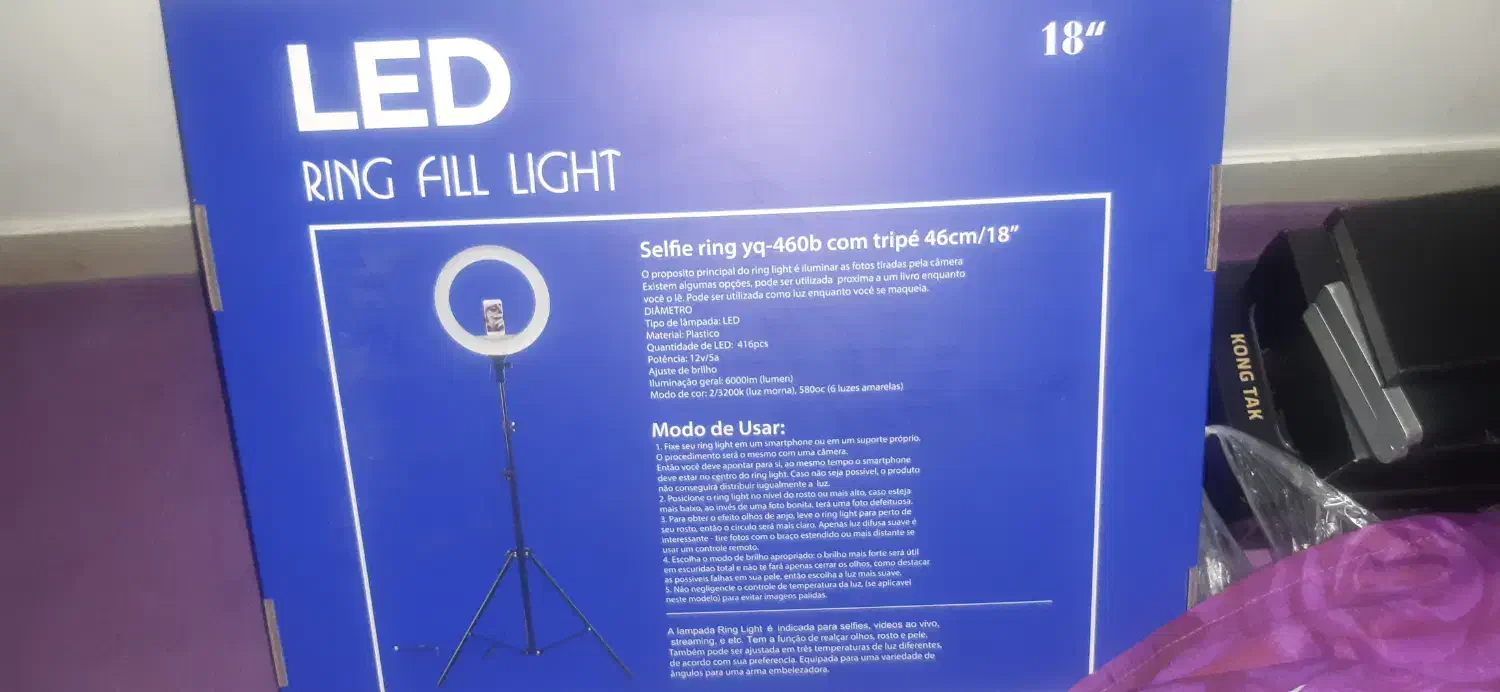 رینگ لایت نو|دوربین عکاسی و فیلم‌برداری|ملایر, |دیوار