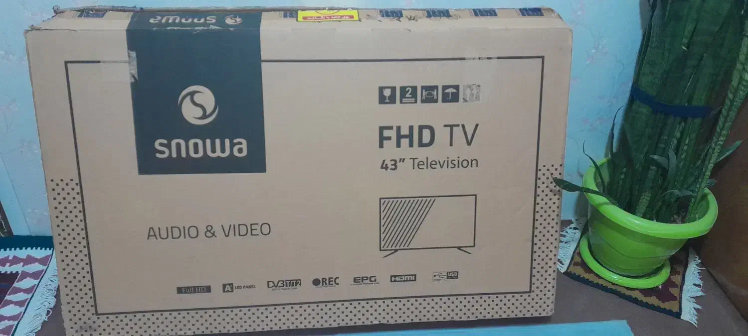 تلویزیون اسنوا ۴۳|تلویزیون و پروژکتور|اردبیل, |دیوار