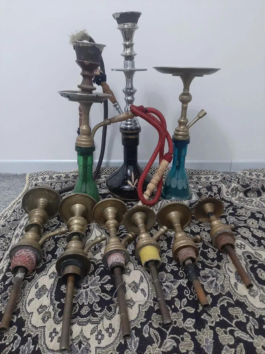 ۹ عدد تنه قلیون|کلکسیون و سرگرمی|کرج, گلشهر|دیوار