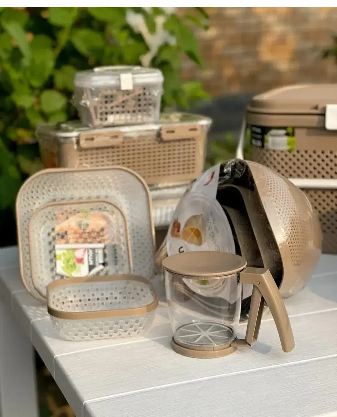 سرویس پلاستیک عروس لیمون اشپزخانه پلاسکو|ظروف نگهدارنده، پلاستیکی، یک‌بارمصرف|کرج, کوی کارمندان شمالی|دیوار