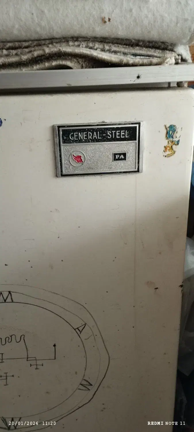 یخچال جنرال استیل|یخچال و فریزر|گرگان, |دیوار