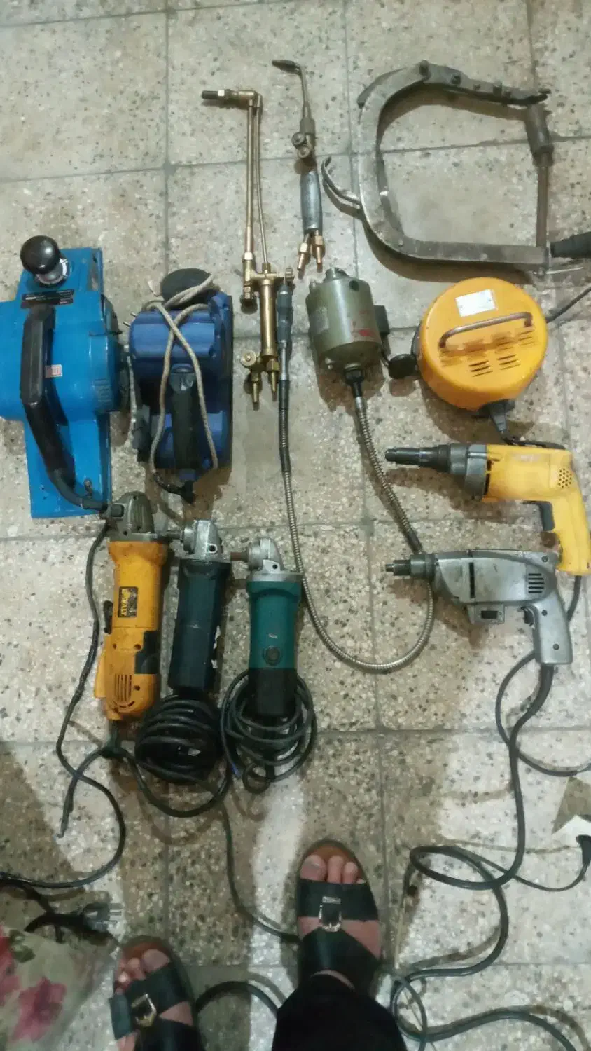 دریل فرزانگشتی رنده سرپیک میخکوب عمودبر پروفیل بر|ابزارآلات|اهواز, لشکرآباد|دیوار