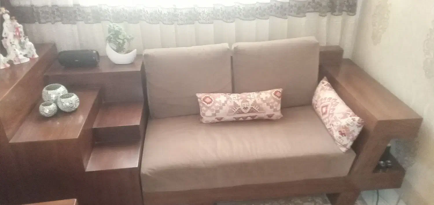 مبل ال هفت نفره|مبلمان خانگی و میز عسلی|باقرشهر, |دیوار