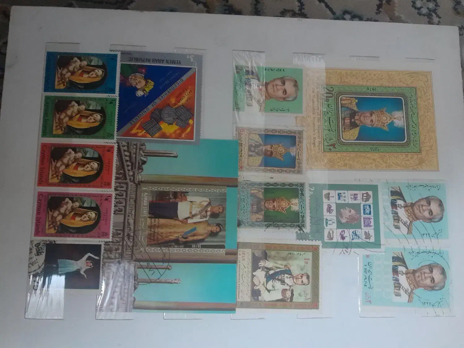 دوتاالبوم بزرگ تمبرفقط۱۵۰۰|کلکسیون سکه، تمبر، اسکناس|تهران, دولاب|دیوار