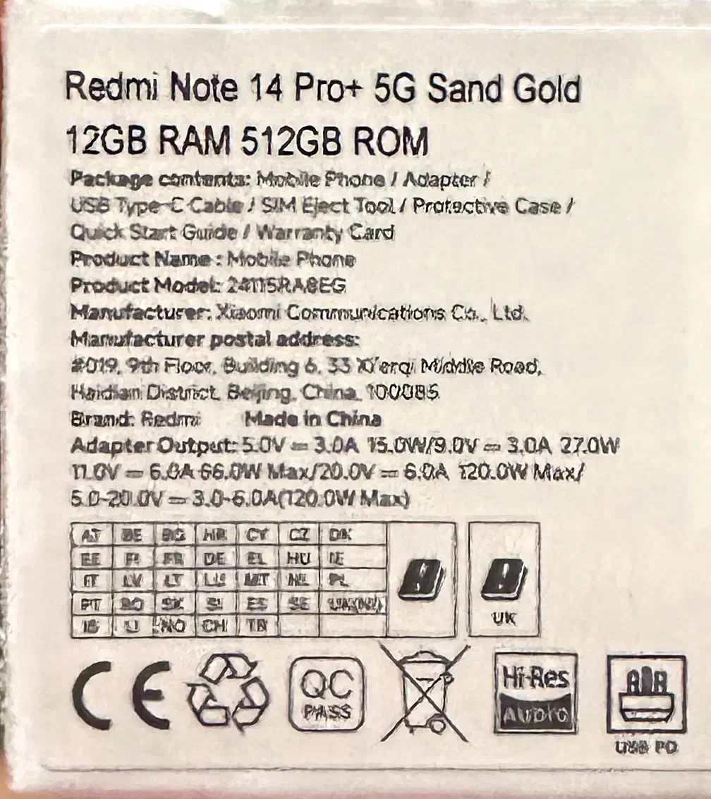 Redmi note 14 pro plus 5G sand gold|موبایل|ملارد, |دیوار