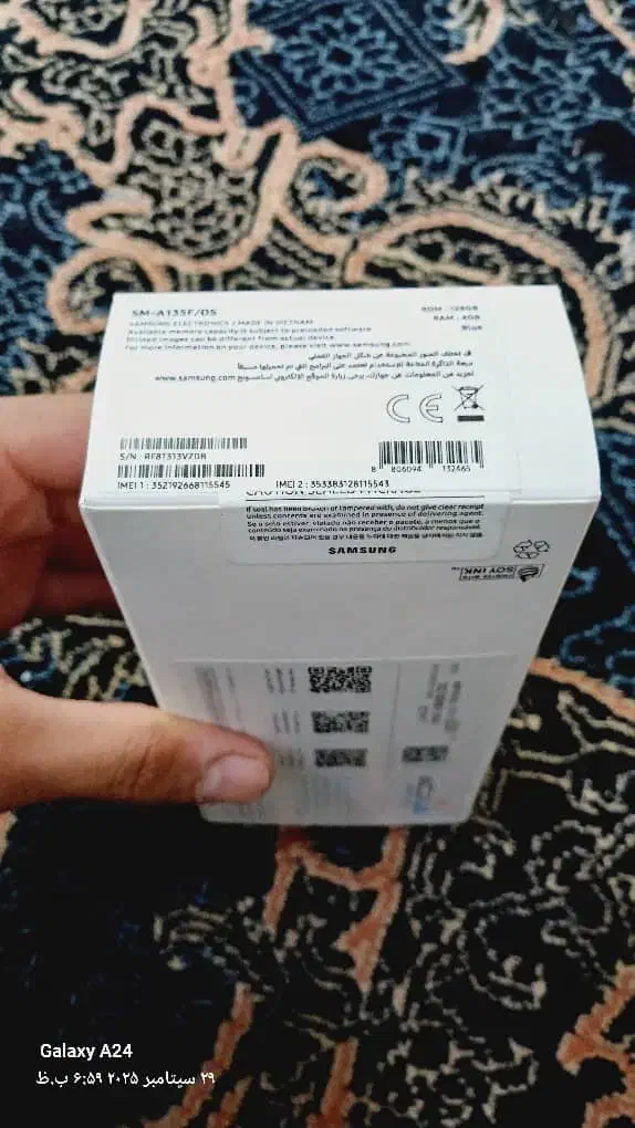 سامسونگ گلکسی A13 با حافظهٔ ۱۲۸ گیگابایت|موبایل|اهواز, اهواز|دیوار