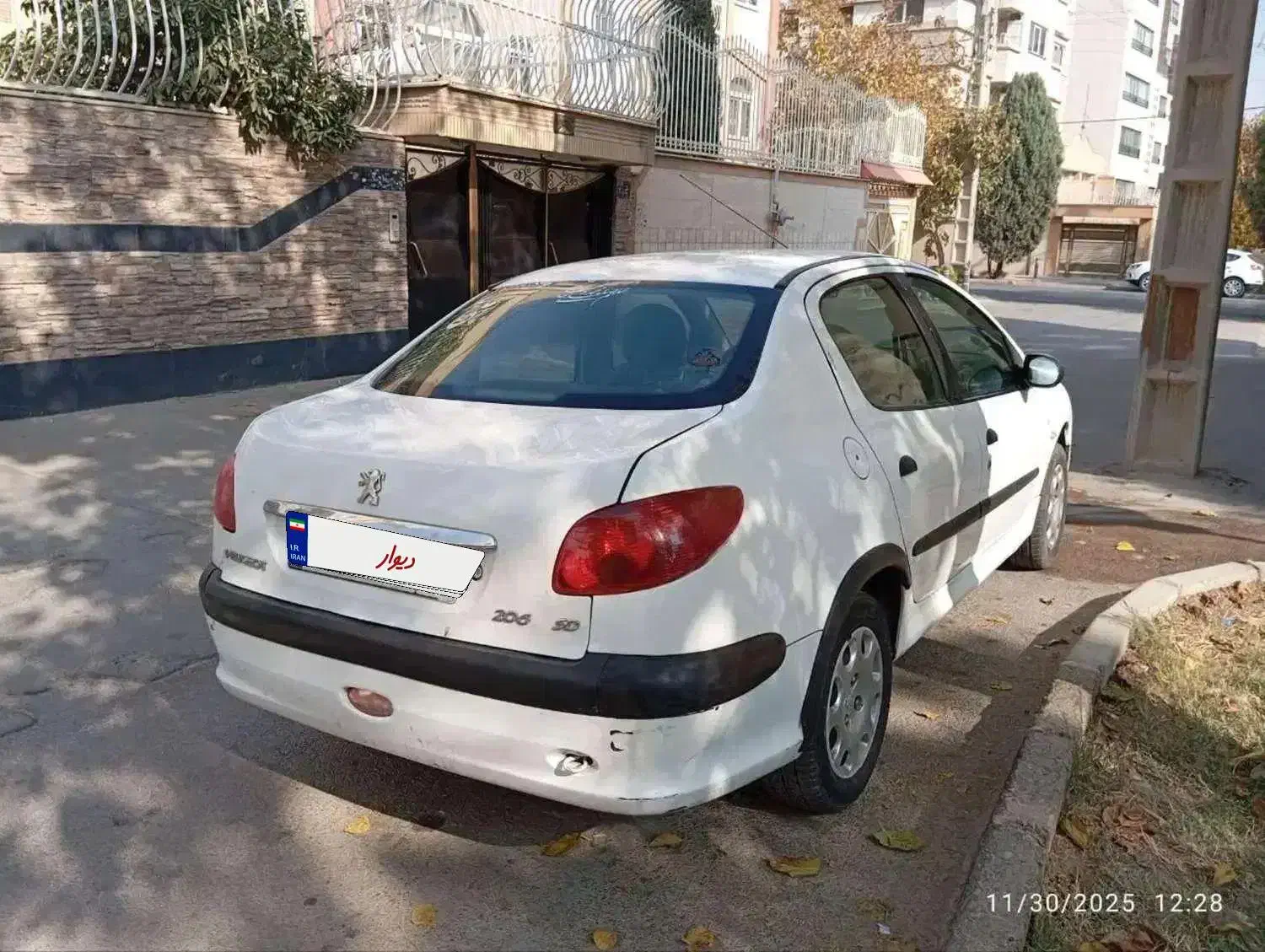 فروش پژو ۲۰۶ SD|خودرو سواری و وانت|اصفهان, طامه|دیوار