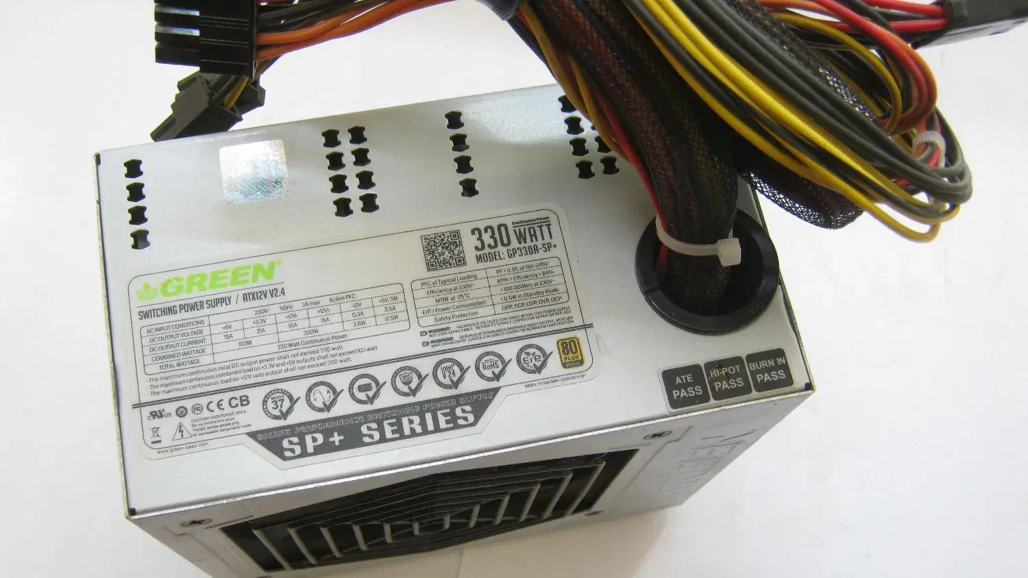 پاور گرین ۳۳۰ وات ۸۰ پلاس در حد نو بسیار تمیز|قطعات و لوازم جانبی رایانه|ملارد, |دیوار