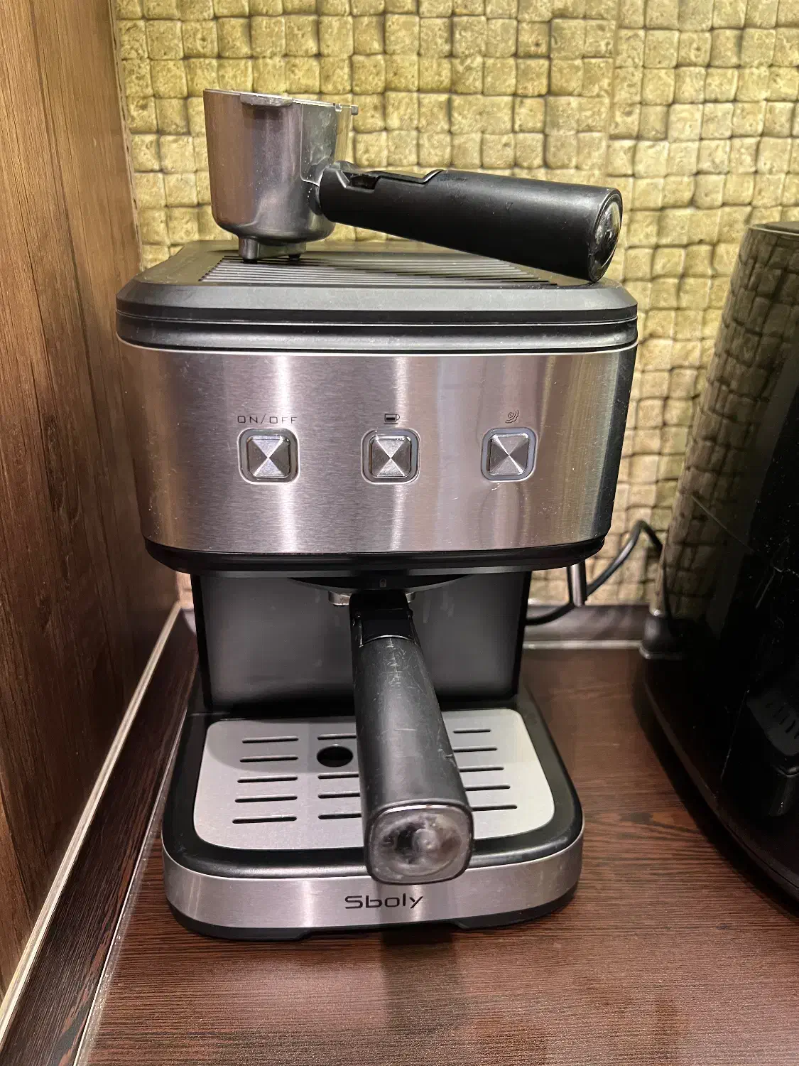 اسپرسو ساز دوکاره اسبولی sboly مدل cm8501A-gs|سماور، چایساز، قهوهساز|لاهیجان, شیخ زاهد|دیوار