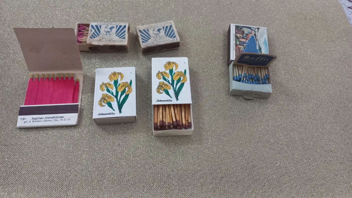 کبریت قدیمی وعتیقه|کلکسیون اشیاء عتیقه|تهران, راه آهن|دیوار