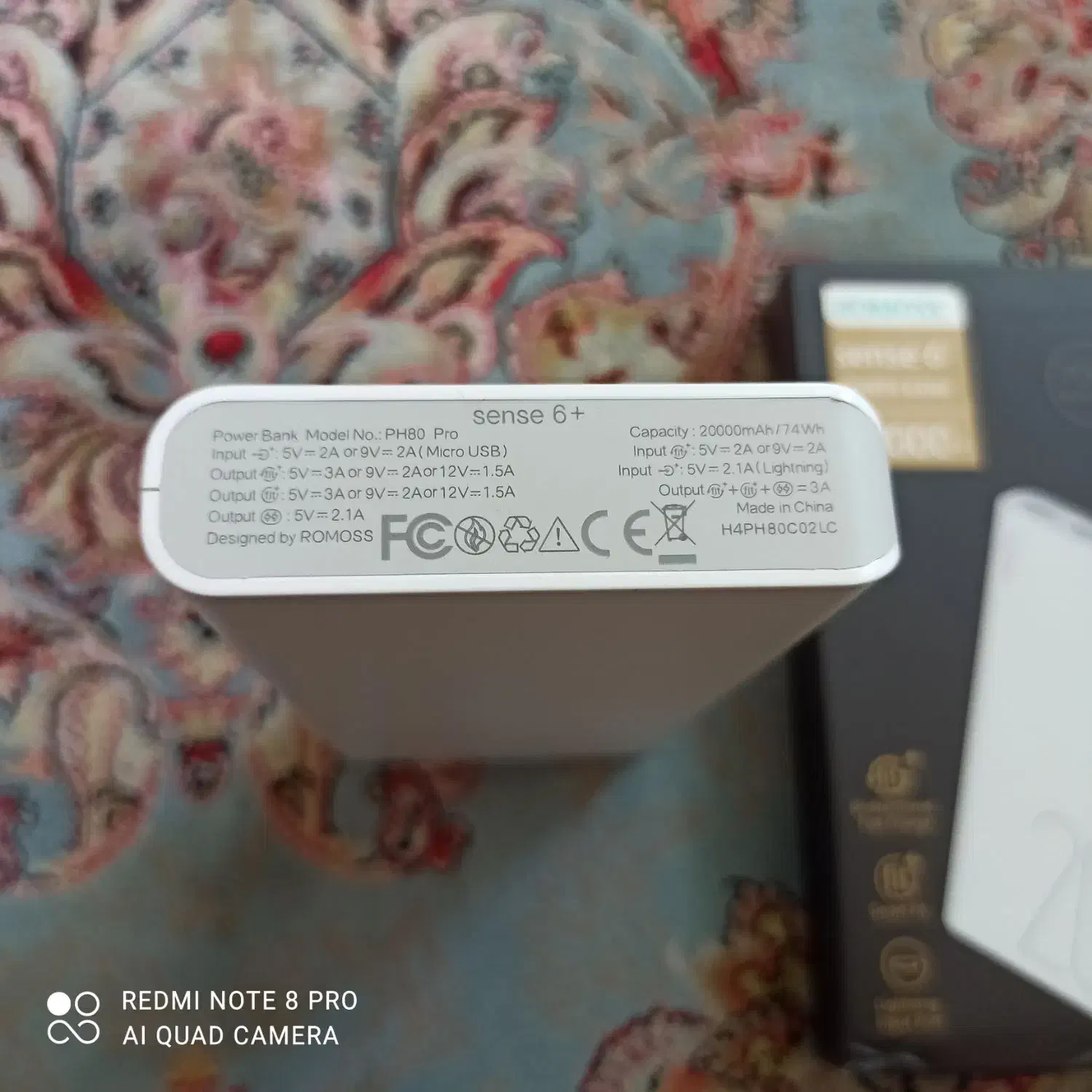 پاور بانک 20000 ROMOZZ پلاس|لوازم جانبی موبایل و تبلت|تاکستان, |دیوار