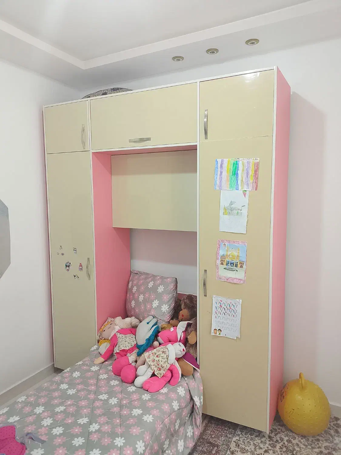 تخت و کمد بچه|تخت و سرویس خواب|ایوان, |دیوار