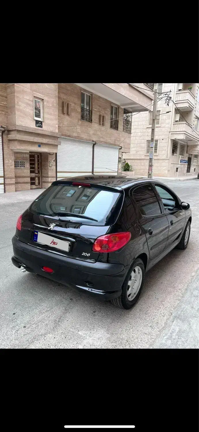 ۲۰۶ تیپ ۵ مدل ۹۵|خودرو سواری و وانت|اندیشه, شهرک صدف|دیوار