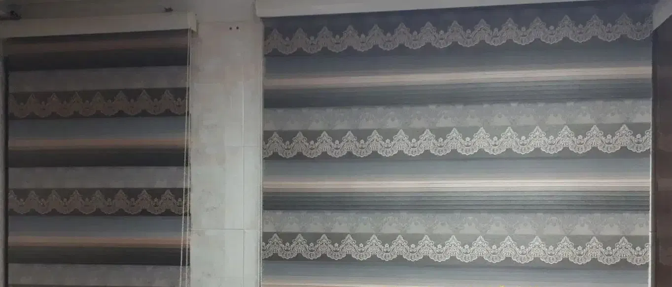 ۳ عدد پرده زبرا|پرده، رانر، رومیزی|سمنان, |دیوار