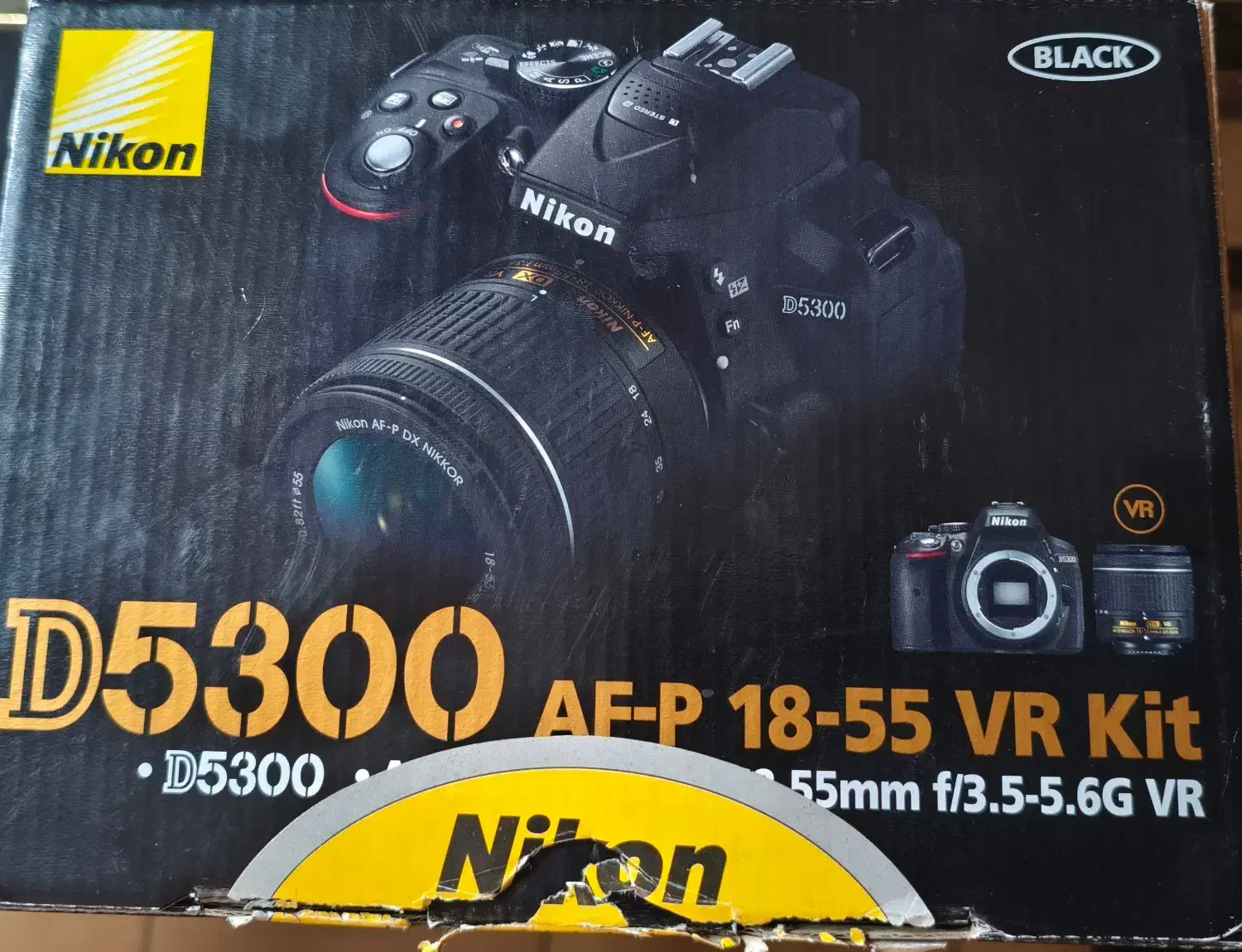 دوربین عکاسی نیکون Nikon D5300 با لنز 55-18|دوربین عکاسی و فیلم‌برداری|تهران, نجات اللهی|دیوار