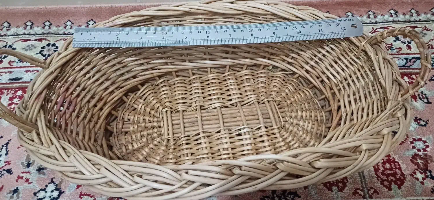 سبد حصیری مناسب برای وسایل یلدا|صنایع دستی و سایر لوازم تزئینی|قم, نوقطار|دیوار