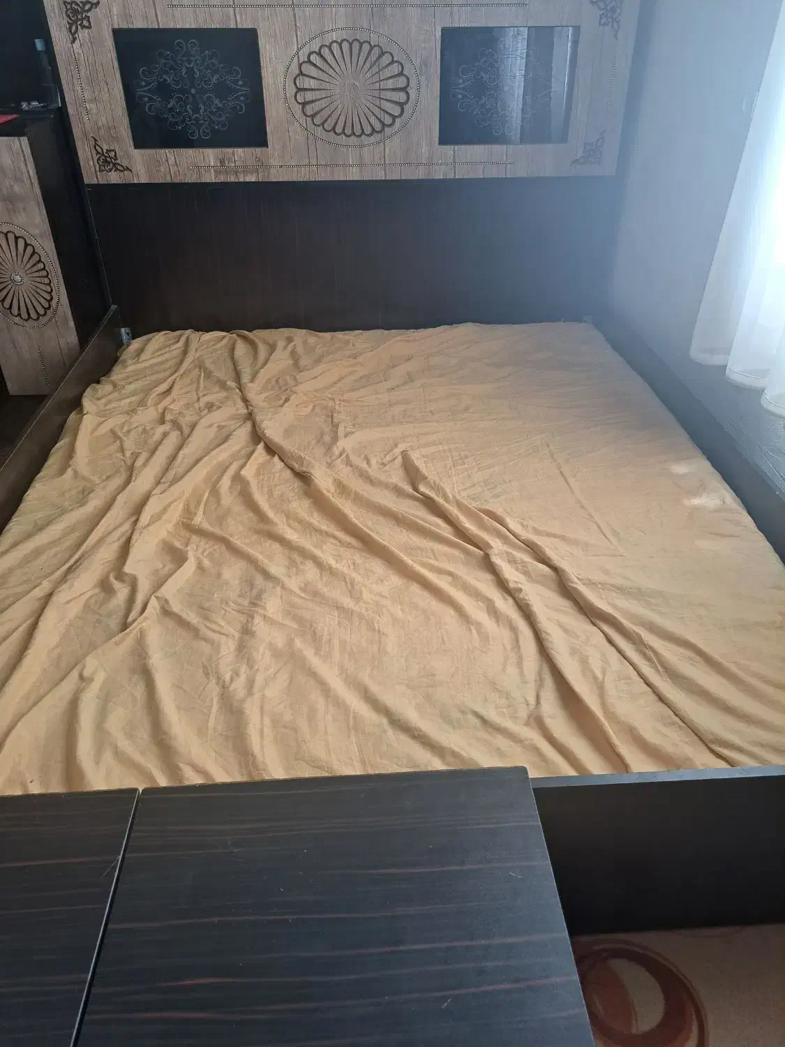 تخت دو نفره با تشک رویال اصل|تخت و سرویس خواب|یاسوج, |دیوار