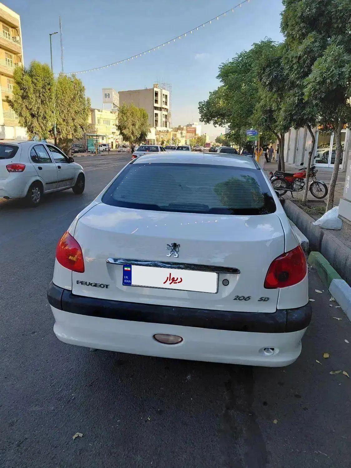 206 sd مدل ۹۵ v8|خودرو سواری و وانت|قم, تولید دارو و یخچال|دیوار