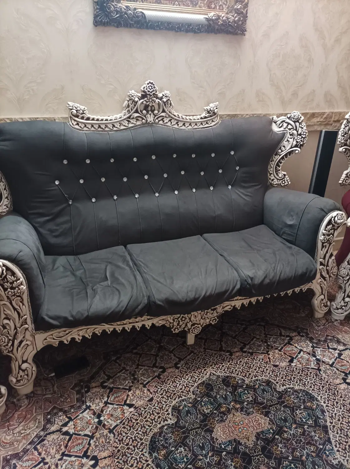 مبل 7نفره|مبلمان خانگی و میز عسلی|تهران, تاکسیرانی|دیوار