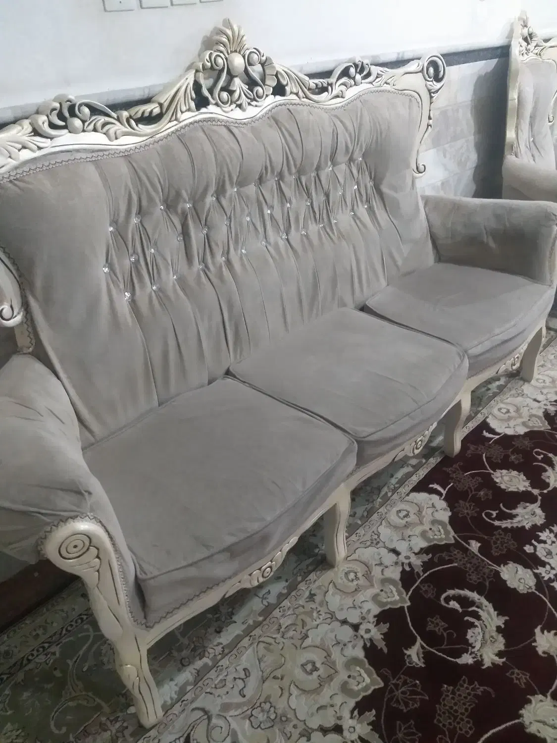 مبل ۷نفره|مبلمان خانگی و میز عسلی|قم, حکمت شمالی|دیوار
