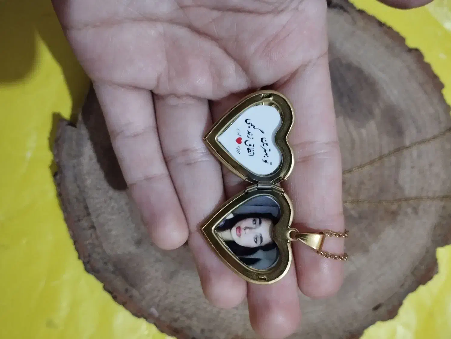 گردنبند لاکت عکس قلبی|جواهرات|زاهدان, |دیوار