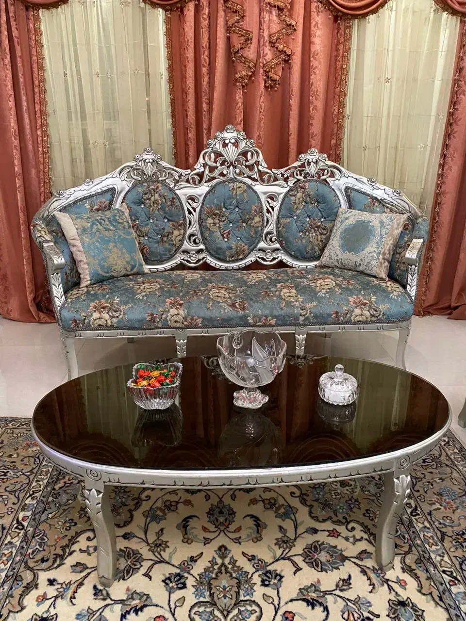 مبل استیل ۹ نفره|مبلمان خانگی و میز عسلی|کرج, گوهردشت|دیوار