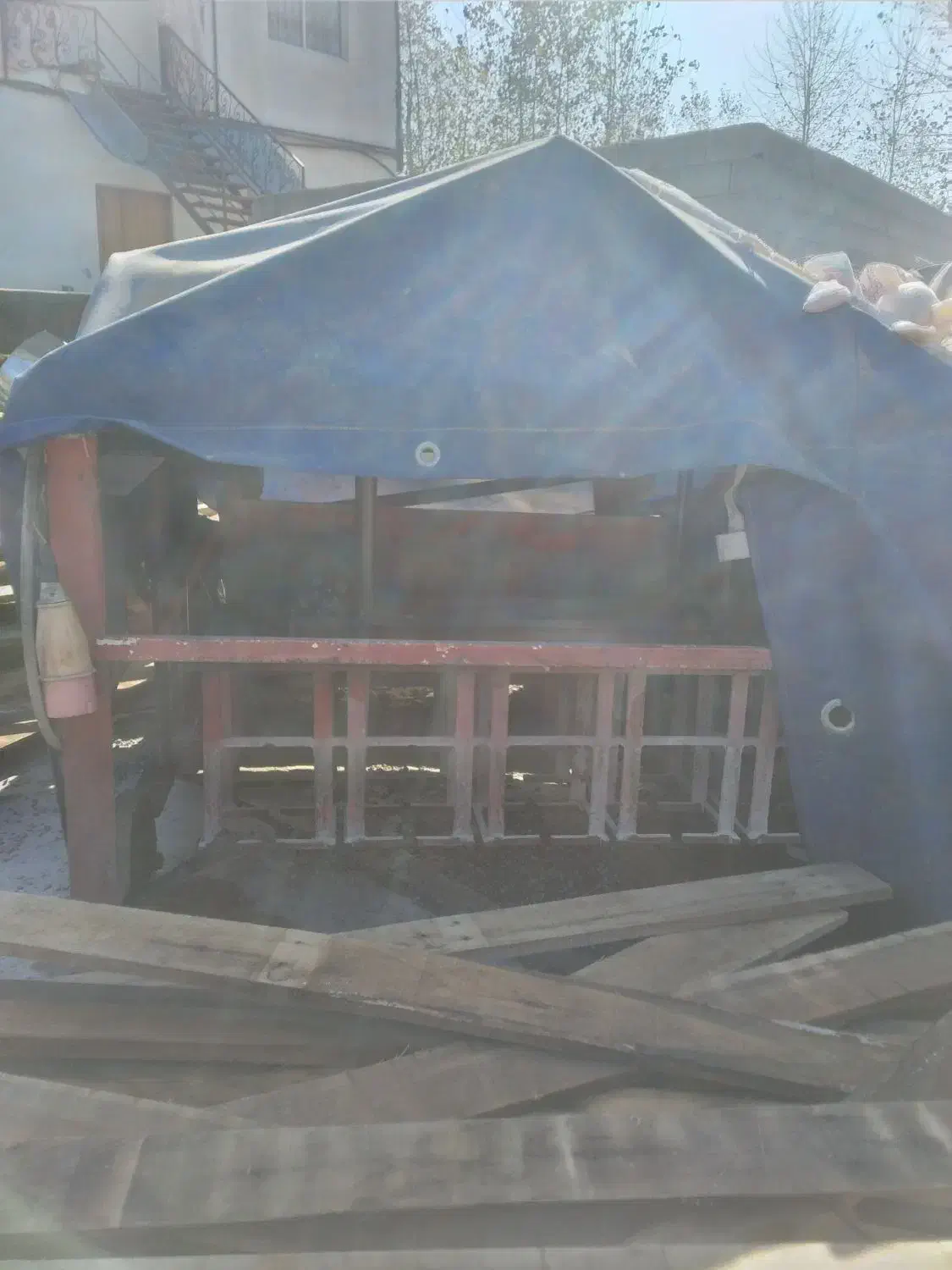 تعدادیکدستگاه هم زن بادستگاه بلوک زن|ماشینآلات صنعتی|آستانه اشرفیه, |دیوار