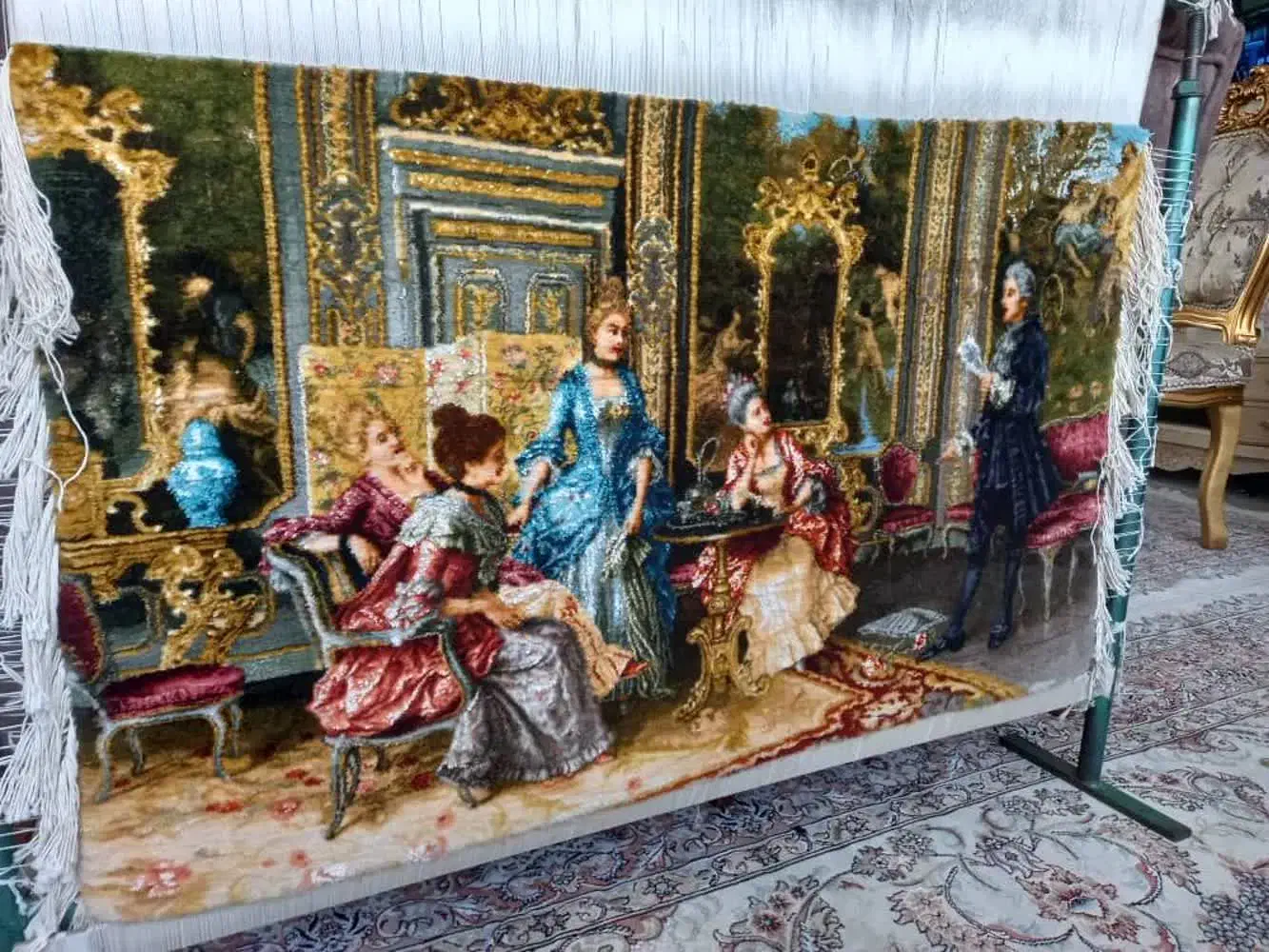 تابلو فرش دستباف شاعر جوان|تابلو فرش|تهران, سعادتآباد|دیوار