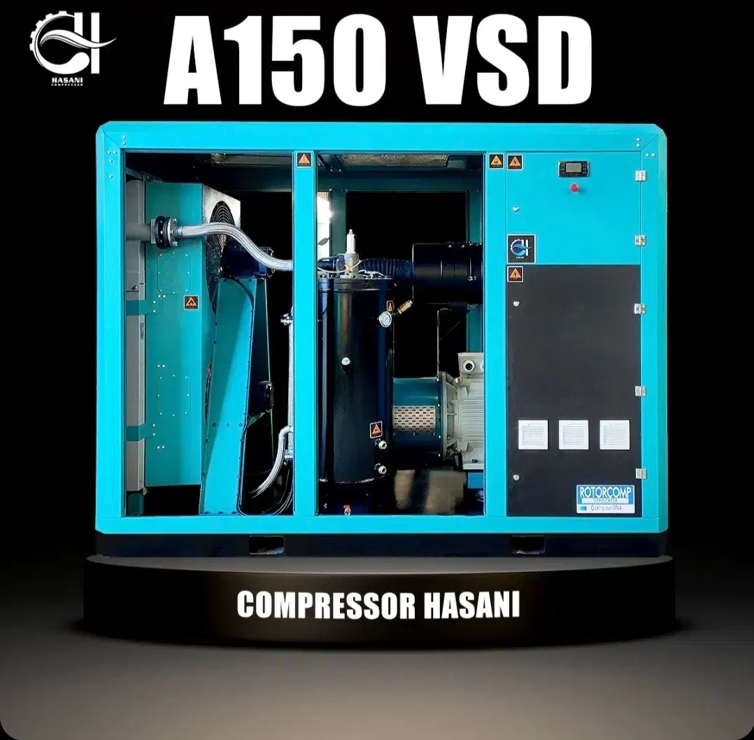 کمپرسور اسکرو صنعتی مخزن باد استاندراد|ماشینآلات صنعتی|اصفهان, قلعه طبره|دیوار