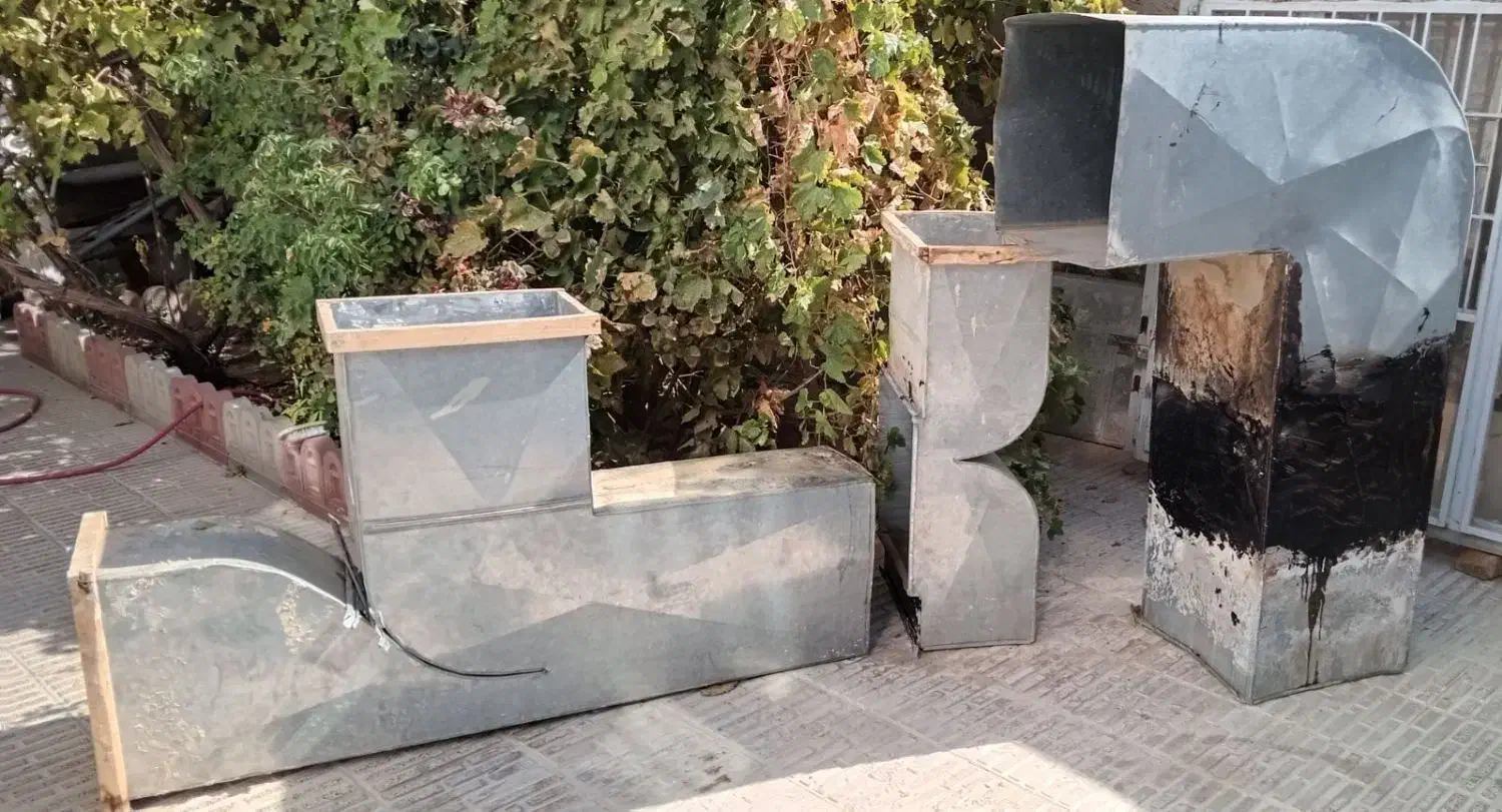 کانال کولر|کولر آبی|اراک, |دیوار