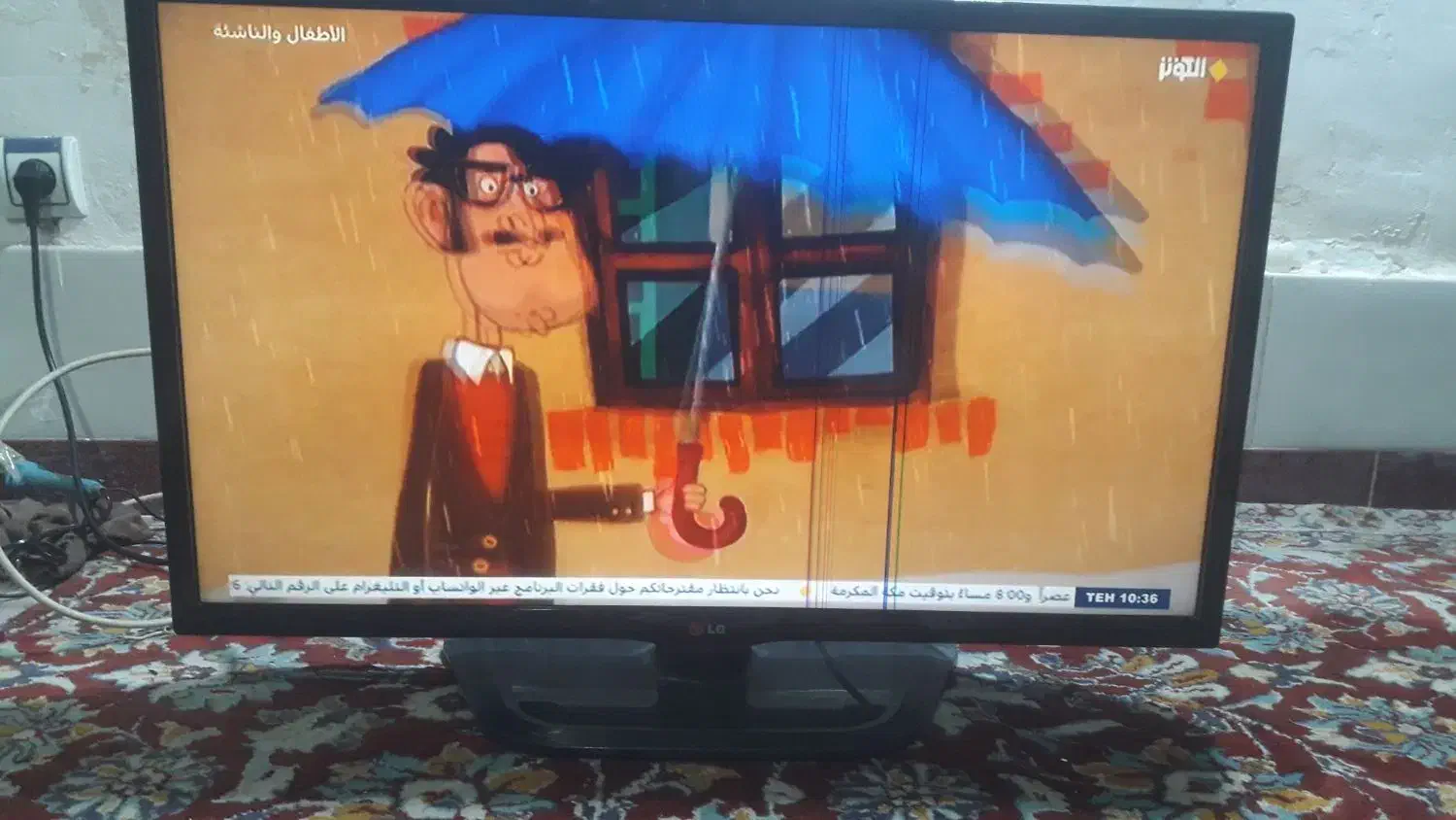 ال ای دی ۳۲ اینچ ال جی|تلویزیون و پروژکتور|قم, شهرک امام حسین|دیوار