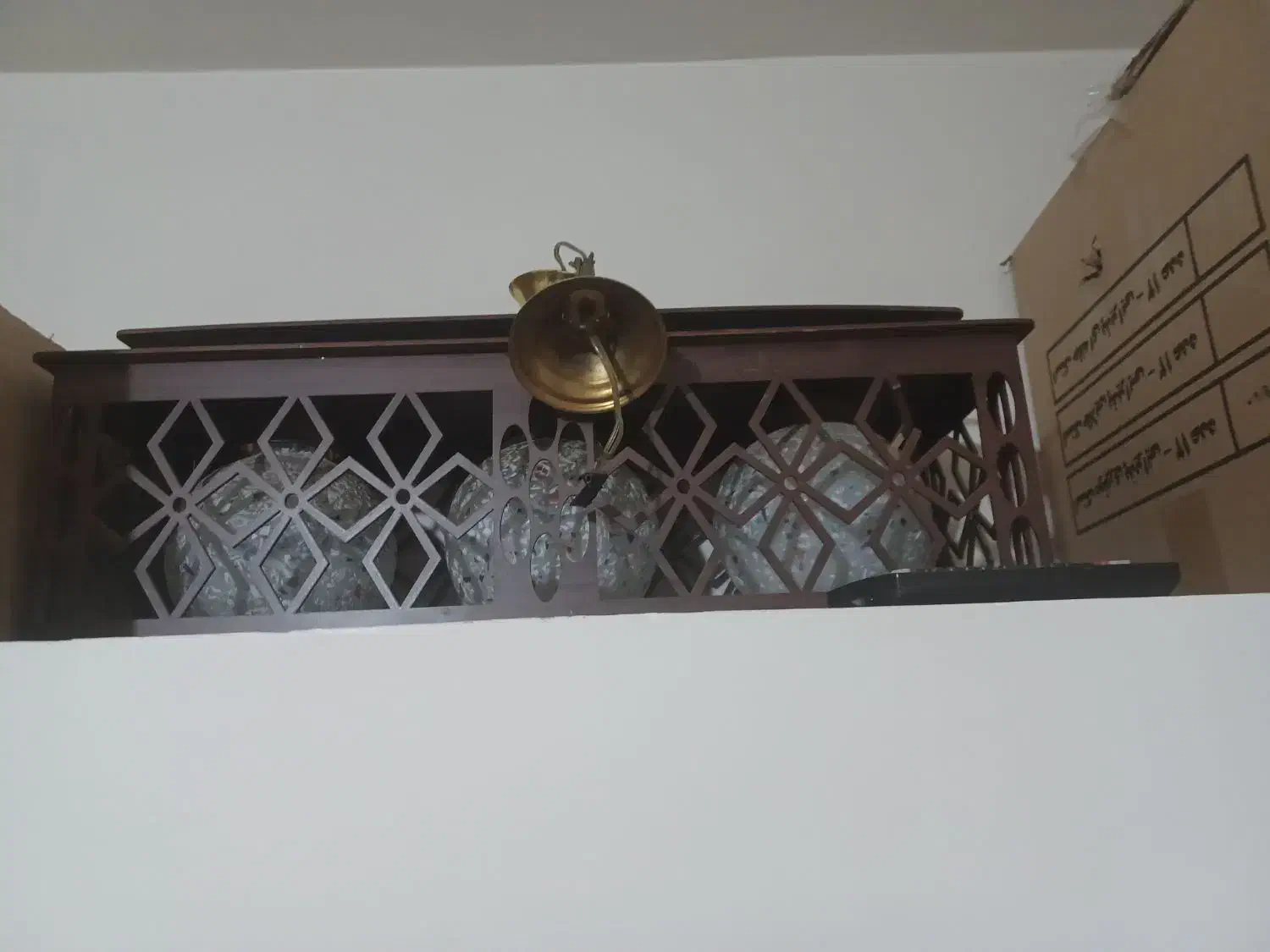 لوستر چوبی|لوستر و چراغ آویز|ساوه, |دیوار