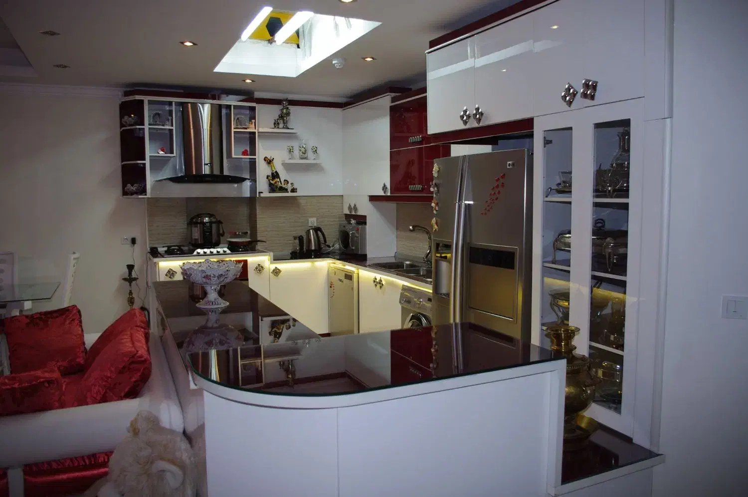 کابینت|آب‌چکان و نظم‌دهنده ظروف|کرج, فاز ۳ گوهردشت|دیوار