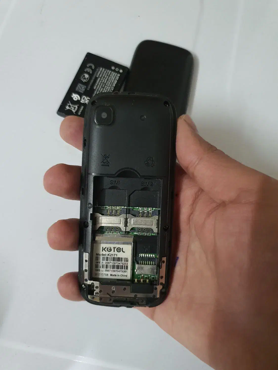 گوشی دوسیمکارت دوربین دار|موبایل|مشهد, محمدآباد|دیوار