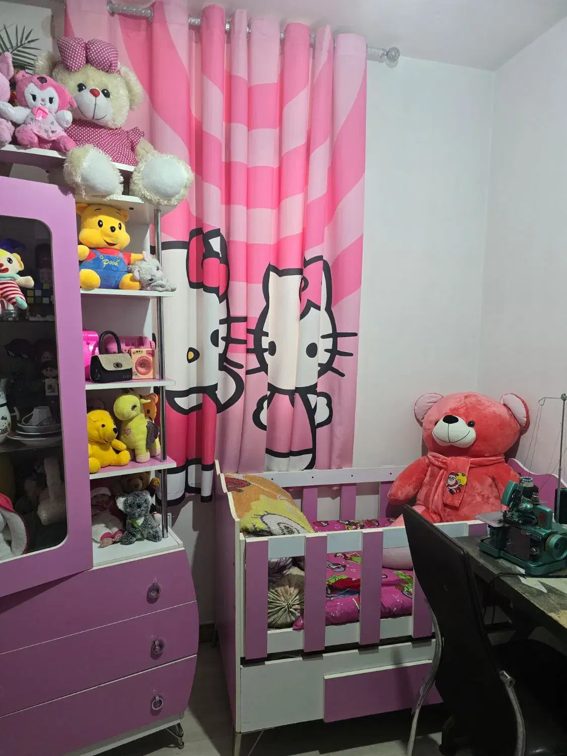 وسایل چوب دخترونه مخصوص سیسمونی|اسباب و اثاث بچه|صباشهر, |دیوار