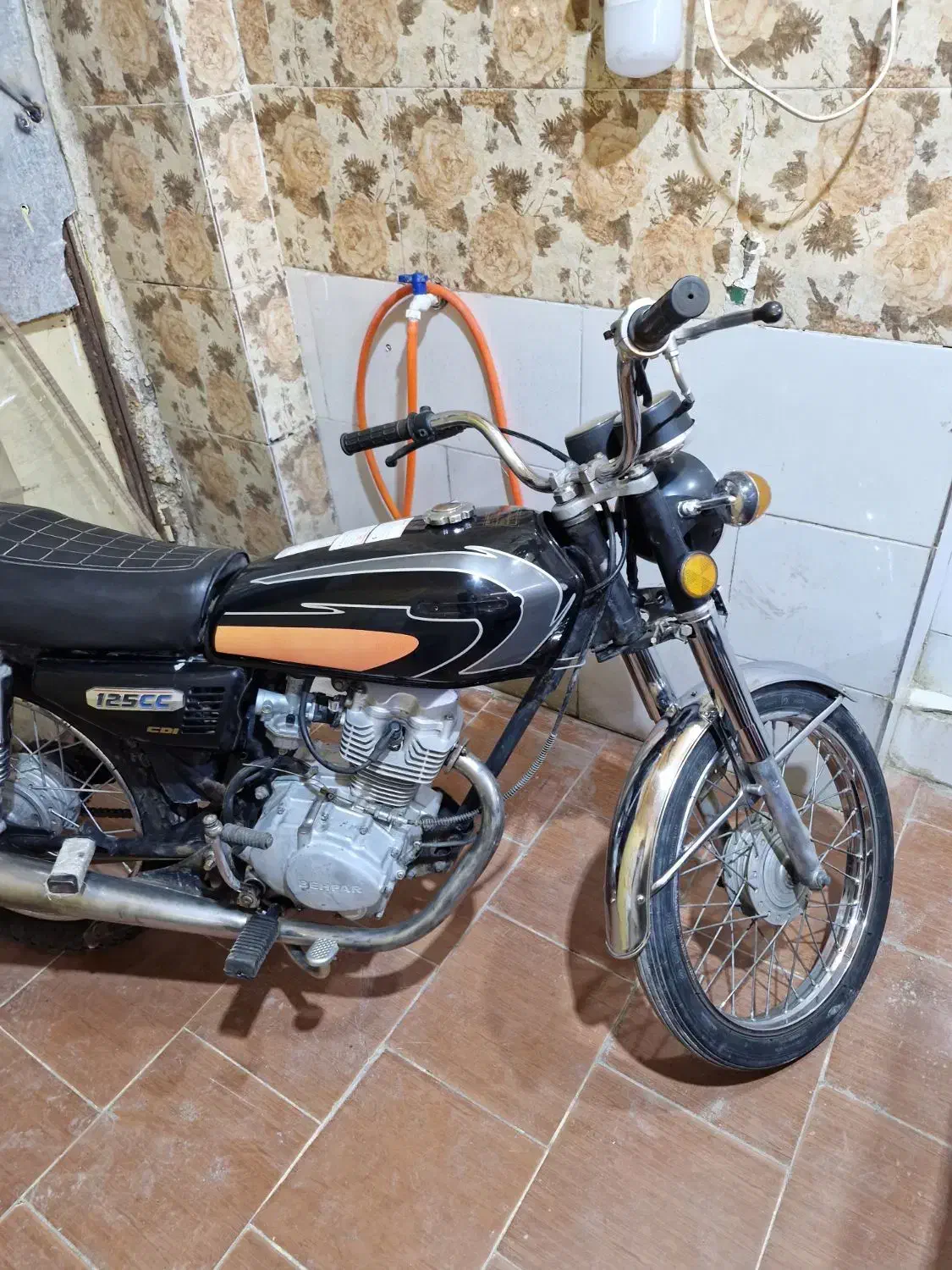 موتور۱۲۵ بهپر مزایده با برگه مزایده|موتورسیکلت|زاهدان, |دیوار